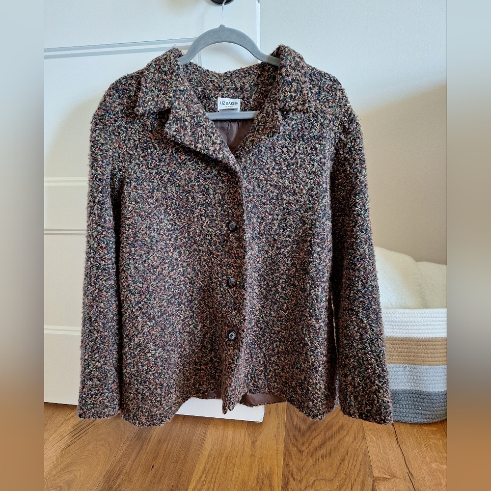 Vintage yarn coat